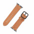 JT Berlin Watchband Alex Vintage | Apple Watch Ultra/42/44/45/46mm | cognac - Aluminium space grau | S/M | 10641