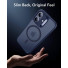 ESR Classic Hybrid HaloLock Case mit Kamerasteuerung Taste | Apple iPhone 17 | frosted blau (transparent) | 1A86100401