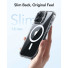 ESR Classic Hybrid HaloLock Case mit Kamerasteuerung Taste & Stash Stand | Apple iPhone 17 | transparent | 1A86500101
