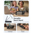 ESR Classic Hybrid HaloLock Case mit Kamerasteuerung Taste & Stash Stand | Apple iPhone 17 Pro Max | transparent/schwarz | 1A86800301