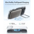 ESR Classic Hybrid HaloLock Case mit Kamerasteuerung Taste & Stash Stand | Apple iPhone 17 Pro | transparent | 1A86700101