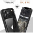 JT Berlin BackCase Pankow Hybrid MagSafe | Apple iPhone 17 Pro Max | schwarz/transparent | 11162