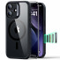 ESR Set bestehend aus Classic Hybrid HaloLock Case mit Kamerasteuerung Taste & Tempered-Glass Displayschutz | Apple iPhone 17 | transparent/schwarz | 1A88900201
