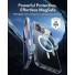 ESR Set bestehend aus Classic Hybrid HaloLock Case mit Kamerasteuerung Taste & Tempered-Glass Displayschutz | Apple iPhone 17 | transparent | 1A88900101