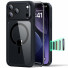 ESR Set bestehend aus Classic Hybrid HaloLock Case mit Kamerasteuerung Taste & Tempered-Glass Displayschutz | Apple iPhone 17 Pro | transparent/schwarz | 1A89100201