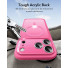 ESR Classic Hybrid HaloLock Case mit Kamerasteuerung Taste | Apple iPhone 17 Pro Max | frosted pink (transparent) | 1A86400501