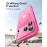 ESR Classic Hybrid HaloLock Case mit Kamerasteuerung Taste | Apple iPhone 17 Pro Max | frosted pink (transparent) | 1A86400501