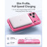 ESR Classic Hybrid HaloLock Case mit Kamerasteuerung Taste | Apple iPhone 17 Pro Max | frosted pink (transparent) | 1A86400501