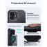 ESR Cyber Tough HaloLock Case mit Kamerasteuerung Taste & Stash Stand | Apple iPhone 17 | schwarz | 1A87900101