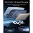 ESR Classic Hybrid HaloLock Case mit Kamerasteuerung Taste | Apple iPhone Air | frosted blau (transparent) | 1A86200401