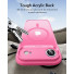 ESR Classic Hybrid HaloLock Case mit Kamerasteuerung Taste | Apple iPhone Air | frosted pink (transparent) | 1A86200501