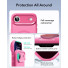 ESR Classic Hybrid HaloLock Case mit Kamerasteuerung Taste | Apple iPhone Air | frosted pink (transparent) | 1A86200501