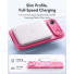 ESR Classic Hybrid HaloLock Case mit Kamerasteuerung Taste | Apple iPhone Air | frosted pink (transparent) | 1A86200501