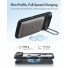 ESR Classic Hybrid HaloLock Case mit Kamerasteuerung Taste & Stash Stand | Apple iPhone Air | transparent/schwarz | 1A86600301