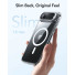 ESR Classic Hybrid HaloLock Case mit Kamerasteuerung Taste & Stash Stand | Apple iPhone Air | transparent | 1A86600101