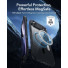 ESR Set bestehend aus Classic Hybrid HaloLock Case mit Kamerasteuerung Taste & Tempered-Glass Displayschutz | Apple iPhone Air | transparent/schwarz | 1A89000201