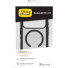 Otterbox Defender Pro XT Clear MagSafe Series Case mit Kamerasteuerung Taste | Apple iPhone 17 Pro | Dark Side - transparent/schwarz | 77-98516
