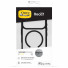 Otterbox React MagSafe Series Case | Apple iPhone 17 Pro | Black Crystal - transparent/schwarz | 77-98631