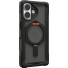 UAG Urban Armor Gear Plasma XTE MagSafe Kickstand Case | Apple iPhone 17 | schwarz/pop orange | 114526114097