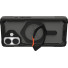 UAG Urban Armor Gear Plasma XTE MagSafe Kickstand Case | Apple iPhone 17 | schwarz/pop orange | 114526114097