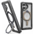 UAG Urban Armor Gear Plasma XTE MagSafe Kickstand Case | Apple iPhone 17 | ash (transparent)/titan | 114526113136