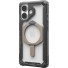 UAG Urban Armor Gear Plasma XTE MagSafe Kickstand Case | Apple iPhone 17 | ash (transparent)/titan | 114526113136