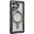 UAG Urban Armor Gear Plasma XTE MagSafe Kickstand Case | Apple iPhone 17 | ash (transparent)/titan | 114526113136