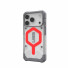 UAG Urban Armor Gear Bundle bestehend aus Pathfinder MagSafe Case & Lanyard (abnehmbar) | Apple iPhone 17 Pro | active lava (rot) (transparent) & schwarz/graphite | 1145511BV02