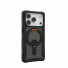 UAG Urban Armor Gear Plasma XTE MagSafe Kickstand Case | Apple iPhone 17 Pro | schwarz/pop orange | 114527114097