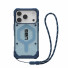 UAG Urban Armor Gear Bundle bestehend aus Pathfinder MagSafe Case & Lanyard (abnehmbar) | Apple iPhone 17 Pro | blues (transparent) & schwarz/graphite | 1145511BV03