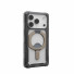 UAG Urban Armor Gear Plasma XTE MagSafe Kickstand Case | Apple iPhone 17 Pro | ash (transparent)/titan | 114527113136