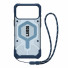 UAG Urban Armor Gear Bundle bestehend aus Pathfinder MagSafe Case & Lanyard (abnehmbar) | Apple iPhone 17 Pro Max | blues (transparent) & schwarz/graphite | 1145521BV03