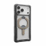 UAG Urban Armor Gear Plasma XTE MagSafe Kickstand Case | Apple iPhone 17 Pro Max | ash (transparent)/titan | 114528113136