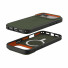 UAG Urban Armor Gear Civilian MagSafe Case | Apple iPhone 17 Pro Max | olive/pop orange | 114546117297