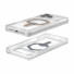 UAG Urban Armor Gear Plasma XTE MagSafe Kickstand Case | Apple iPhone 17 Pro Max | transparent/titan | 114528114G36