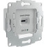 smart things sCharge Unterputz Netzteil 240V | USB-C / 20W | inkl. USB-C Kabel | grau | sC20-EU C