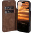 JT Berlin Echtleder BookCase Tegel | Apple iPhone 17 Pro | schwarz | 11125