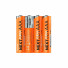 Xtorm NextGen wiederaufladbare AAA Akkus | 570 mAh | USB-C | 4er Pack | orange | XNG3AB4