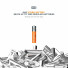 Xtorm NextGen wiederaufladbare AAA Akkus | 570 mAh | USB-C | 4er Pack | orange | XNG3AB4