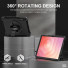 JT Berlin Rugged Kickstand & Handstrap Case | Samsung Galaxy Tab S11 Ultra | schwarz | bulk | 30021