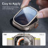 ESR Armorite Displayschutz | Apple Watch Ultra | 2er Pack | titan | 1F0010802