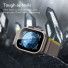 ESR Armorite Displayschutz | Apple Watch Ultra | 2er Pack | titan | 1F0010802