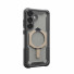 UAG Urban Armor Gear Plasma XTE Kickstand Case mit Magnet-Modul | Samsung Galaxy S25+ | ash (transparent)/titan | 214468113136