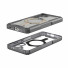 UAG Urban Armor Gear Plasma XTE Kickstand Case mit Magnet-Modul | Samsung Galaxy S25+ | ash (transparent)/titan | 214468113136