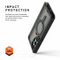 UAG Urban Armor Gear Plasma XTE Kickstand Case mit Magnet-Modul | Samsung Galaxy S26 Ultra | schwarz/orange | 214522114097
