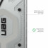 UAG Urban Armor Gear Pathfinder Case mit Magnet-Modul | Samsung Galaxy S26 Ultra | ice (transparent)/silber | 214526114333