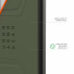 UAG Urban Armor Gear Civilian Case mit Magnet-Modul | Samsung Galaxy S26 Ultra | olive drab/orange | 214535117297
