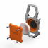 UAG Urban Armor Gear Monarch Case mit Karabiner & Schlüsselanhänger | Apple AirTag | orange/silber | 164004119733