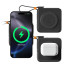 Xtorm TravelPro 3in1 Reiseladegerät | Wand-Ladegerät & Magnetic Wireless Charger & Powerbank | 30W / PD & 15W / Qi &  20W / 10.000 mAh | 2x USB-C | charcoal schwarz | XTPP101
