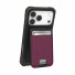 UAG Urban Armor Gear Metropolis Magnetic Wallet mit Standfunktion | veganes Leder deep purple synth | 964445114E4E